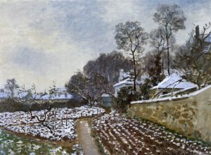 Thaw in Argenteuil by Claude Monet Oil Painting