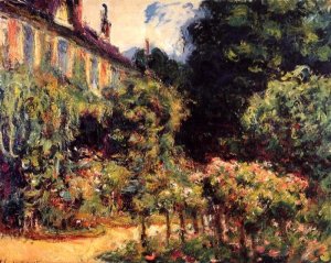 The Artist's House at Giverny by Claude Monet Oil Painting