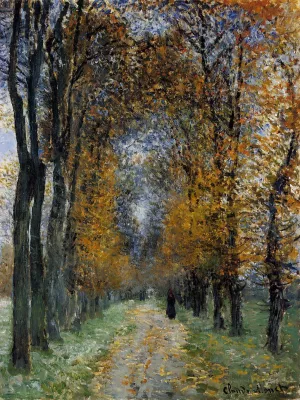 The Avenue Oil painting by Claude Monet