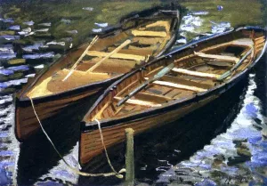 The Boats by Claude Monet Oil Painting