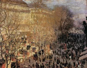 The Boulevard des Capuchine by Claude Monet Oil Painting