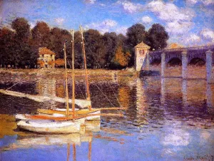 The Bridge at Argenteuil by Claude Monet - Oil Painting Reproduction