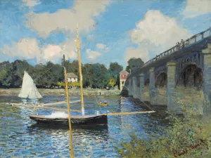The Bridge at Argenteuil by Claude Monet Oil Painting