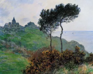 The Church at Varengaville, Grey Weather by Claude Monet Oil Painting