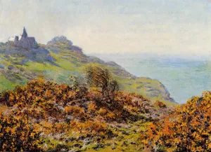 The Church at Varengeville and the Gorge of Les Moutiers by Claude Monet - Oil Painting Reproduction