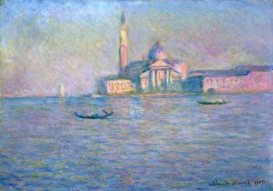 The Church of San Giorgio Maggiore, Venice by Claude Monet Oil Painting