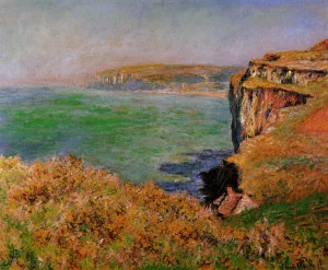 The Cliff at Varengeville painting by Claude Monet
