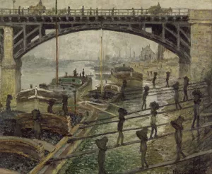 The Coalmen by Claude Monet Oil Painting
