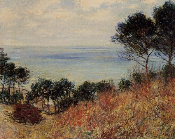 The Coast of Varengeville by Claude Monet - Hand-Painted Oil Painting Reproduction