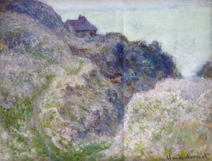 The Coastguard Cabin at Varengeville painting by Claude Monet