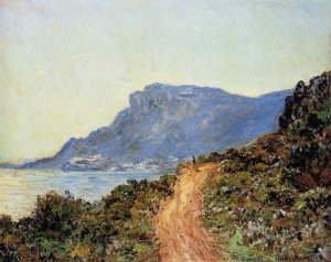 The Corniche of Monaco Oil painting by Claude Monet
