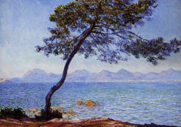 Main Product Photo of The Esterel Mountains Painting by Claude Monet