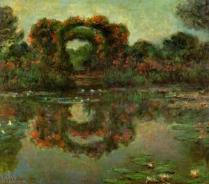 The Flowered Arches at Giverny by Claude Monet Oil Painting