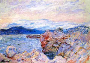 The Gulf Juan at Antibes painting by Claude Monet