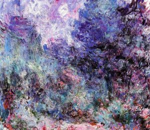 The House Seen from the Rose Garden 2 by Claude Monet Oil Painting