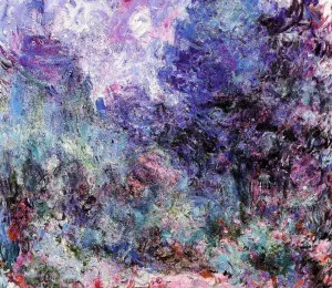 The House Seen from the Rose Garden 2 by Claude Monet Oil Painting
