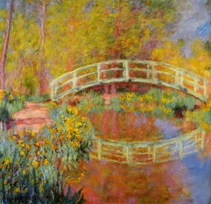 The Japanese Bridge at Giverny by Claude Monet Oil Painting