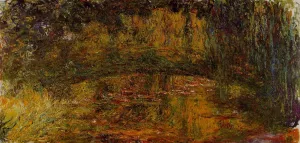 The Japanese Bridge by Claude Monet Oil Painting