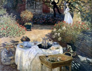 The Luncheon (Monet's Garden At Argenteuil)