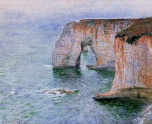 The Manneport Seen from the East by Claude Monet Oil Painting