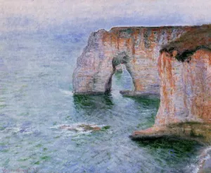 The Manneport Seen from the East by Claude Monet - Oil Painting Reproduction