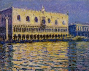 The Palazzo Ducale by Claude Monet Oil Painting