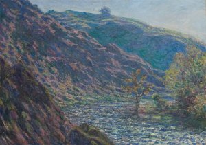The Petite Creuse River by Claude Monet Oil Painting