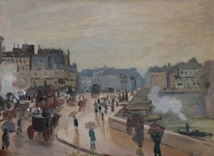 The Pont Neuf by Claude Monet Oil Painting