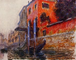 The Red House Oil painting by Claude Monet