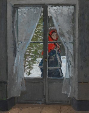 The Red Kerchief by Claude Monet Oil Painting