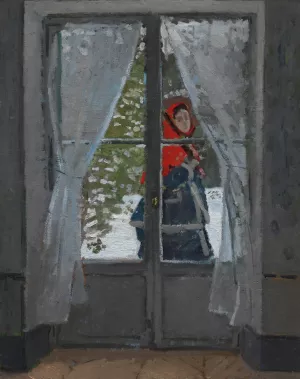 The Red Kerchief by Claude Monet Oil Painting