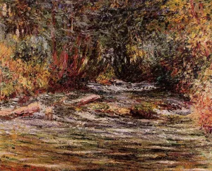 The River Epte at Giverny by Claude Monet Oil Painting