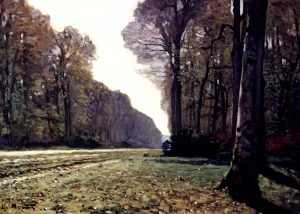 The Road To Chailly by Claude Monet - Oil Painting Reproduction