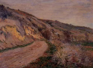 The Road to Giverny by Claude Monet - Oil Painting Reproduction