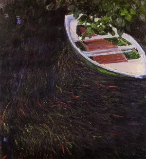 The Row Boat by Claude Monet - Oil Painting Reproduction