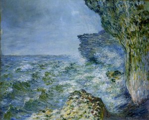 The Sea at Fecamp by Claude Monet Oil Painting