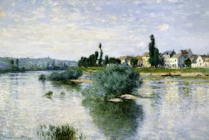 The Seine at Lavacourt by Claude Monet Oil Painting
