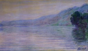 The Seine at Port-Villez, Blue Effect by Claude Monet Oil Painting