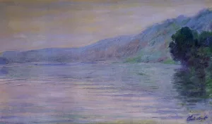 The Seine at Port-Villez, Blue Effect by Claude Monet Oil Painting