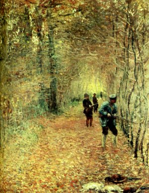 The Shoot by Claude Monet Oil Painting