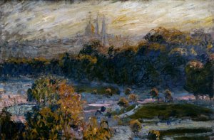 The Tuileries by Claude Monet Oil Painting