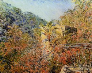 The Valley of Sasso, Sunshine by Claude Monet Oil Painting