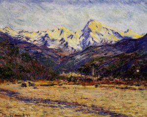 The Valley of the Nervia by Claude Monet Oil Painting