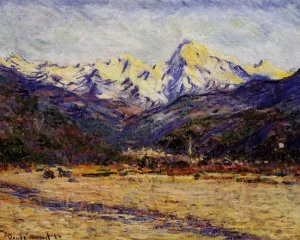 The Valley of the Nervia by Claude Monet Oil Painting