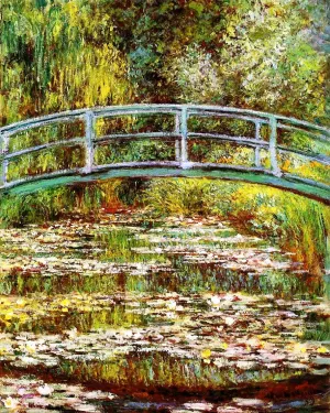 The Water-Lily Pond 2 by Claude Monet - Oil Painting Reproduction