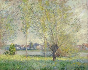 The Willows by Claude Monet Oil Painting