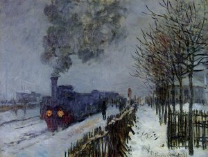 Train in the Snow, the Locomotive