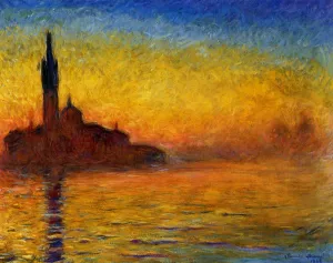 Twilight, Venice by Claude Monet - Oil Painting Reproduction