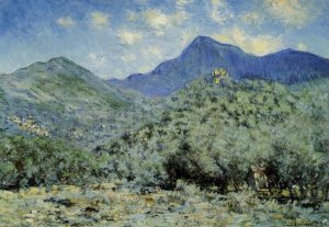 Valle Bouna Near Bordighera by Claude Monet Oil Painting