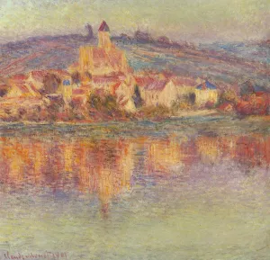 Vetheuil at Sunset by Claude Monet Oil Painting